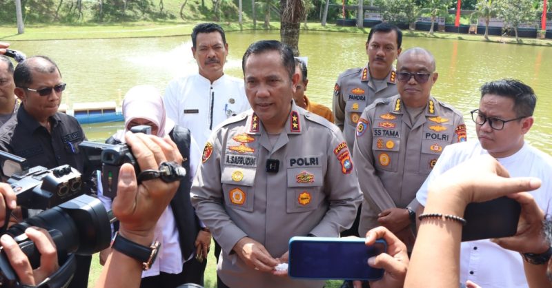 Irjen Pol Asep Safrudin Kapolda Kepri Groundbreaking Dapur SPPG dan Budidaya ikan BioFlok Perkuat Ketahanan Pangan